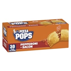 Pillsbury Pizza Pops Pepperoni et bacon 30ct 2.85 kg, 0,81 $/100g