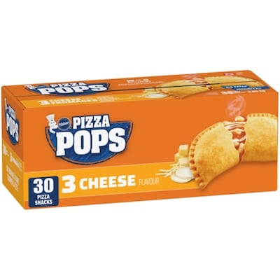 Pillsbury Pizza Pops 3 Cheese Flavour 30ct 2.85 kg, $0.88/100g