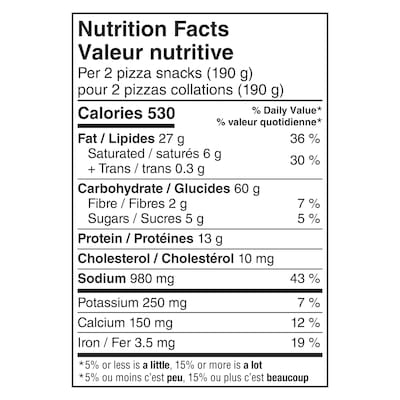 Pizza Pops Saveur de 3 fromages 30ct