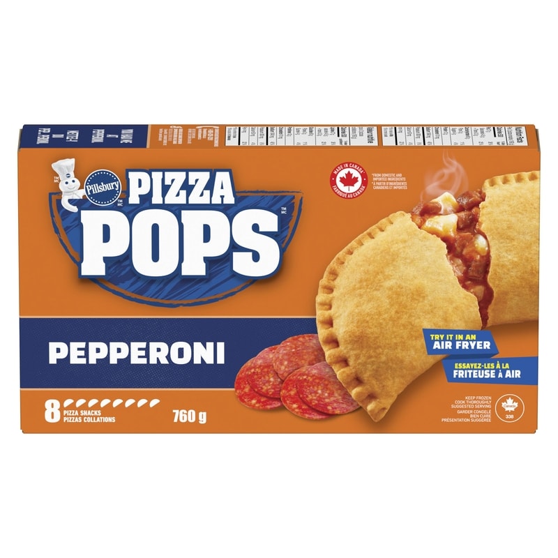 Pizza Pops Pepperoni 8ct