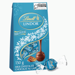 Lindt LINDOR Caramel and Sea Salt Milk Chocolate Truffles Bag