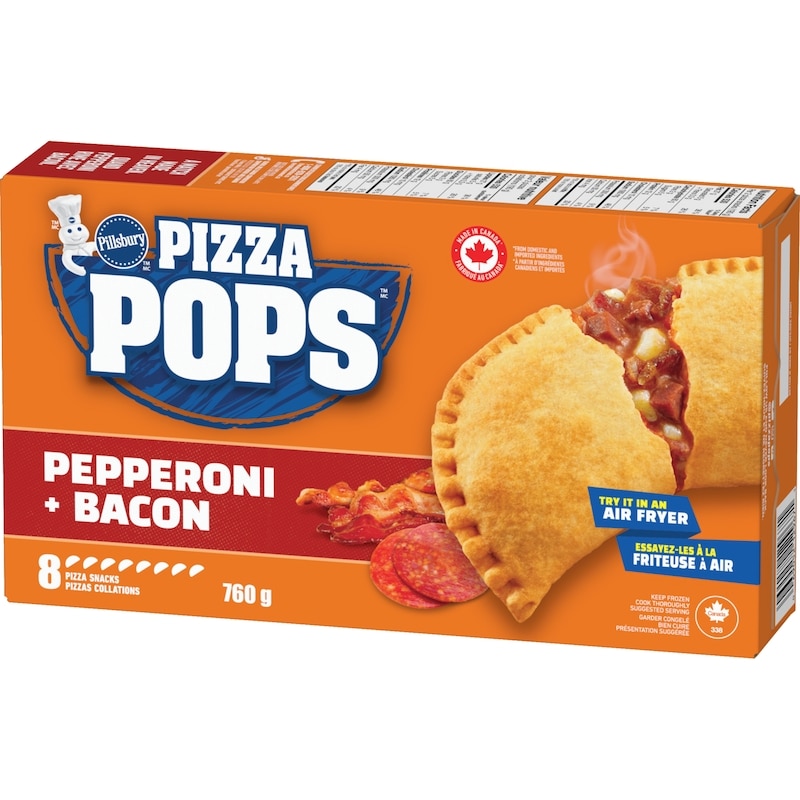 Pizza Pops Pepperoni and Bacon 8ct