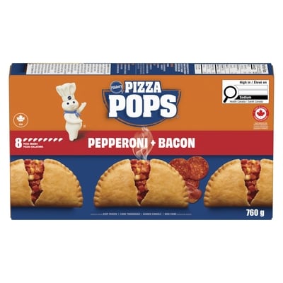 Pizza Pops Pepperoni and Bacon 8ct
