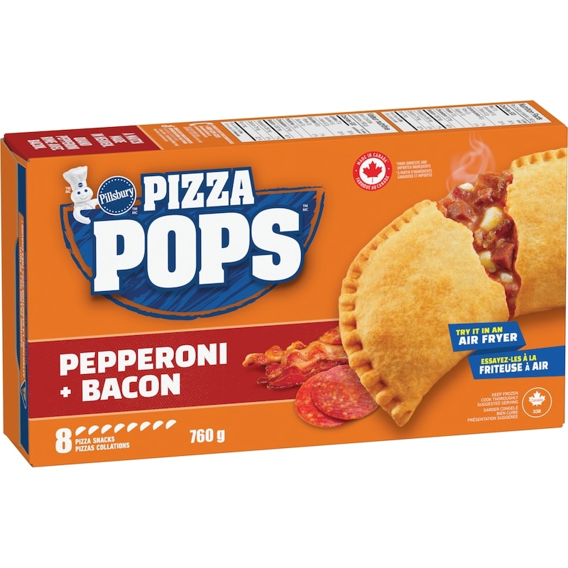 Pizza Pops Pepperoni and Bacon 8ct