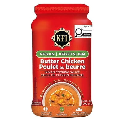 KFI Vegan Butter Chicken Cooking Sauce 395 ml, $1.20/100ml