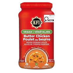 KFI Poulet au Beurre Végétalien sauce de cuisine 395 ml, 1,14 $/100ml