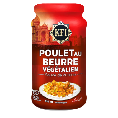KFI Sauce De Cuisinevégétalien Poulet Au Beurre 395 ml, 1,26 $/100ml