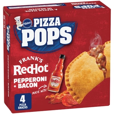 Pillsbury Pizza Pops SPECIAL EDITION Frank's RedHot 4ct 380 g, $1.26/100g