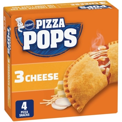 Pillsbury Pizza Pops 3 Cheese Flavour, 4 ct 380 g, $1.31/100g
