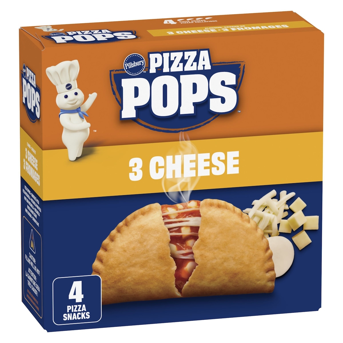 Pillsbury Pizza Pops, 3 Cheese Flavour