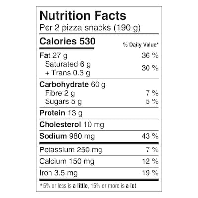 Pizza Pops 3 Cheese Flavour, 4 ct