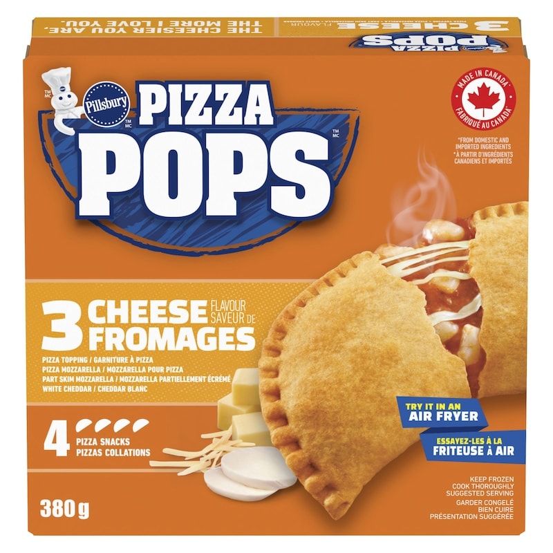 Pizza Pops 3 Cheese Flavour, 4 ct