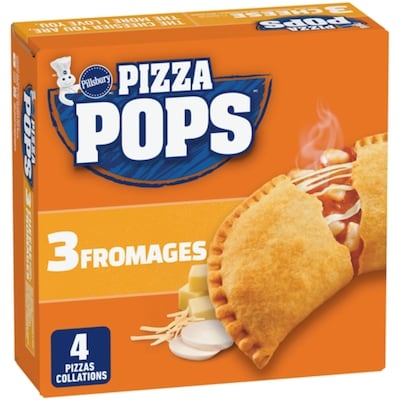 Pillsbury Saveur de 3 fromages Pizza Pops, 4Ct 380 g, 1,31 $/100g