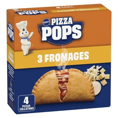 Pillsbury Saveur de 3 fromages Pizza Pops, 4Ct 380 g, 1,44 $/100g