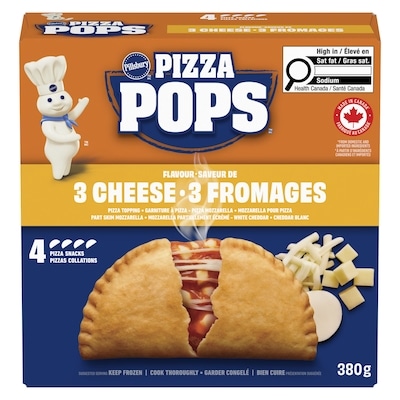Saveur de 3 fromages Pizza Pops, 4Ct