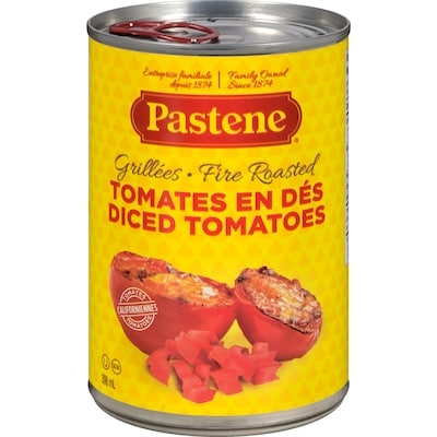Pastene Diced Tomatoes 398 ml, $0.88/100ml