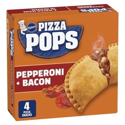 Pillsbury Pepperoni and Bacon Pizza Pops, 4CT 380 g, $1.31/100g