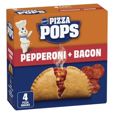 Pillsbury Pepperoni and Bacon Pizza Pops, 4CT 380 g, $1.31/100g