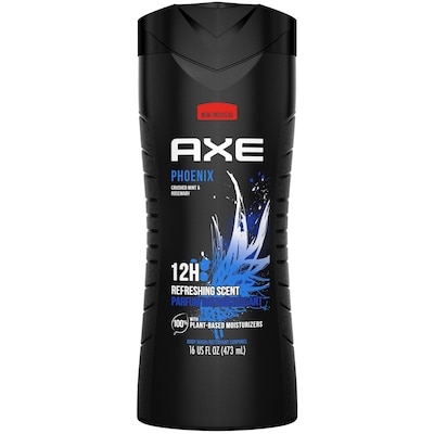 Axe Body Wash, Phoenix, Crushed Mint & Rosemary Scent 473 ml, $0.95/100ml