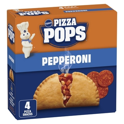 Pillsbury Pizza Pops Pepperoni, 4 ct 380 g, $1.31/100g