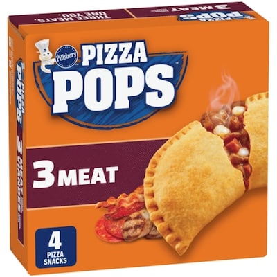Pillsbury Frozen Pizza Snacks ,3 Meat, 4 ct 380 g, $1.26/100g