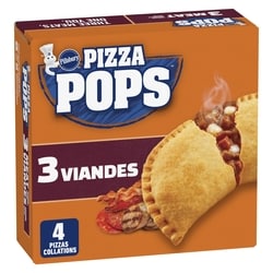 Pillsbury Collations Pizza Surgelées, 3 Viandes, 4 unités 380 g, 1,44 $/100g