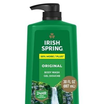Irish Spring Original Clean Gel Douche pour Hommes 887 ml, 1,30 $/100ml