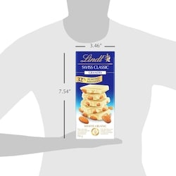 Lindt SWISS CLASSIC GRANDES Almond White Chocolate Bar - 150 g | Zehrs