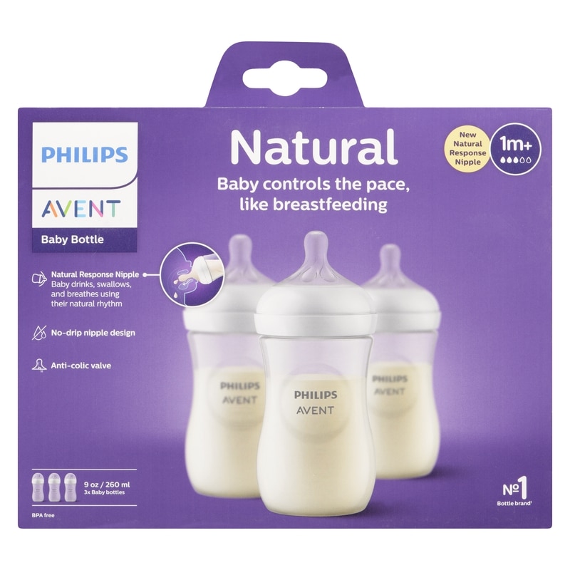 Baby Bottle Natural 260 Ml 1m+