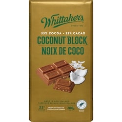 Creamy Milk Chocolate Coconut Block