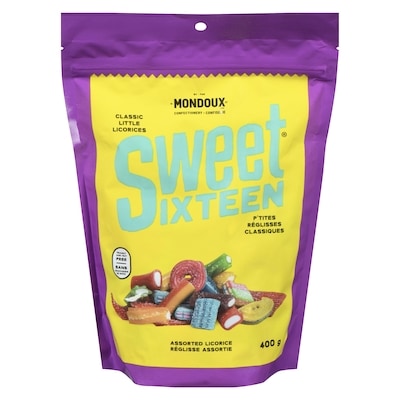 Mondoux Assorted Licorice Classic Little Licorices 400 g, $1.75/100g