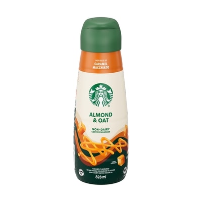Starbucks Almond And Oat Non Dairy Caramel Macchiato Coffee Enhancer 828 ml, $0.95/100ml