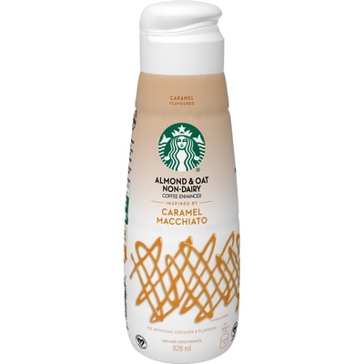 Starbucks Almond And Oat Dairy Free Caramel Macchiato Coffee Enhancer 828 ml, $1.09/100ml
