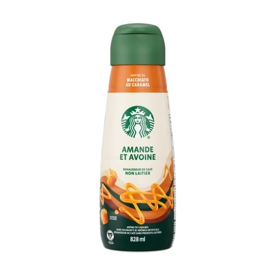 Starbucks Rehausseur De Café Amande Et Avoine Macchiato Au Caramel 828 ml, 0,95 $/100ml