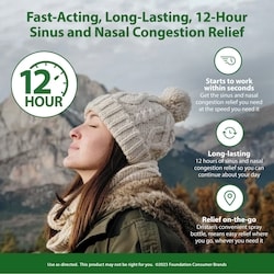 Dristan Long Lasting Mentholated Nasal Spray 30 ml, $33.30/100ml