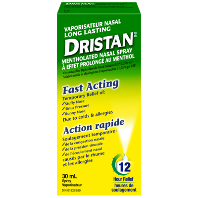Dristan Vaporisateur Nasal à Effet Prolongé au Mentho 30 ml, 34,97 $/100ml