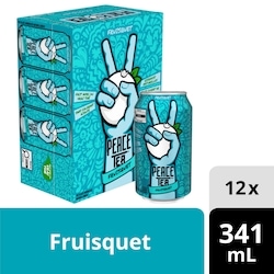 Peace Tea Thé Glacé Fruisquet Cannettes 12x341.0 ml, 0,24 $/100ml