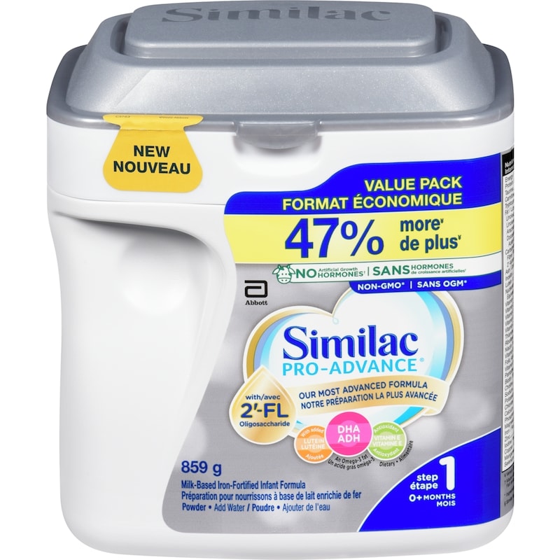 Baby Formula Similac Pro Advance Generic Brand Similac Advance Infant Non-GMO Milk-Based Powder Formula With Iron
