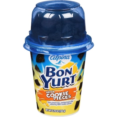 Alpina Bon Yurt Dairy Beverage With Cookie Pieces 164 g, $1.83/100g