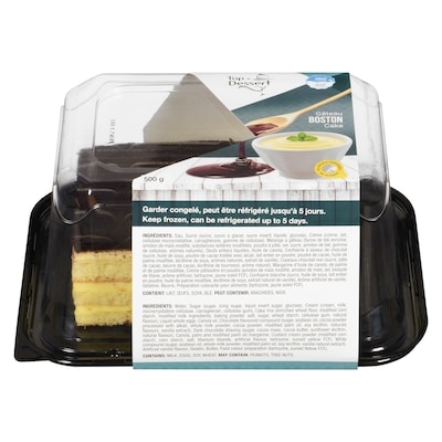 null Boston Gâteau 500 g, 2,70 $/100g