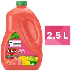 Del Monte Mélange cocktail de jus de fruits goyave-mangue 2.5 l, 0,28 $/100ml