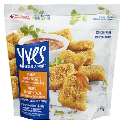 Yves Veggie Chick'n Nuggets with whole wheat breading 320 g, $2.18/100g