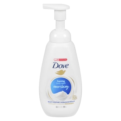 Dove Nettoyant Corporel Moussant Nourishing Hydratation Beauté hydratants naturels 400 ml, 2,62 $/100ml