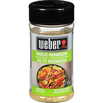 Weber Garlic Parmesan Seasoning 122 g, $6.14/100g