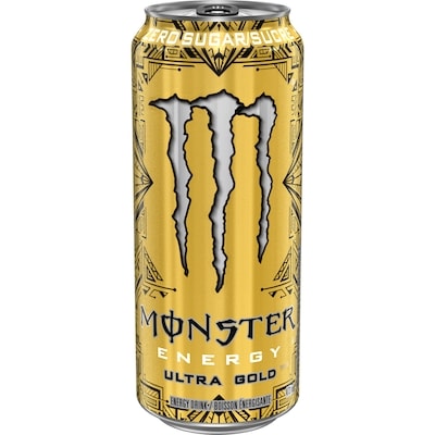 Monster Energy Ultra Gold 473 ml, 0,91 $/100ml