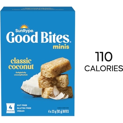 SunRype Good Bites MINIS Coconut Classic MiniBites 92 g, $4.89/100g