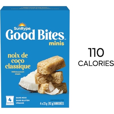 SunRype Mini bouchées de noix de coco classiques Good Bites MINIS 92 g, 4,89 $/100g