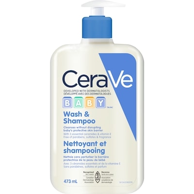 Cerave Baby Wash Shampoo 473 ml, $4.23/100ml