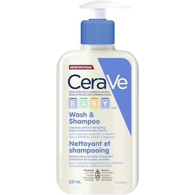 Cerave Baby Wash Shampoo 237 ml, $4.49/100ml
