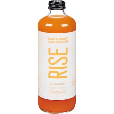 Rise Kombucha Orange And Turmeric  1 l, $1.00/100ml